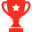 Award cup icon